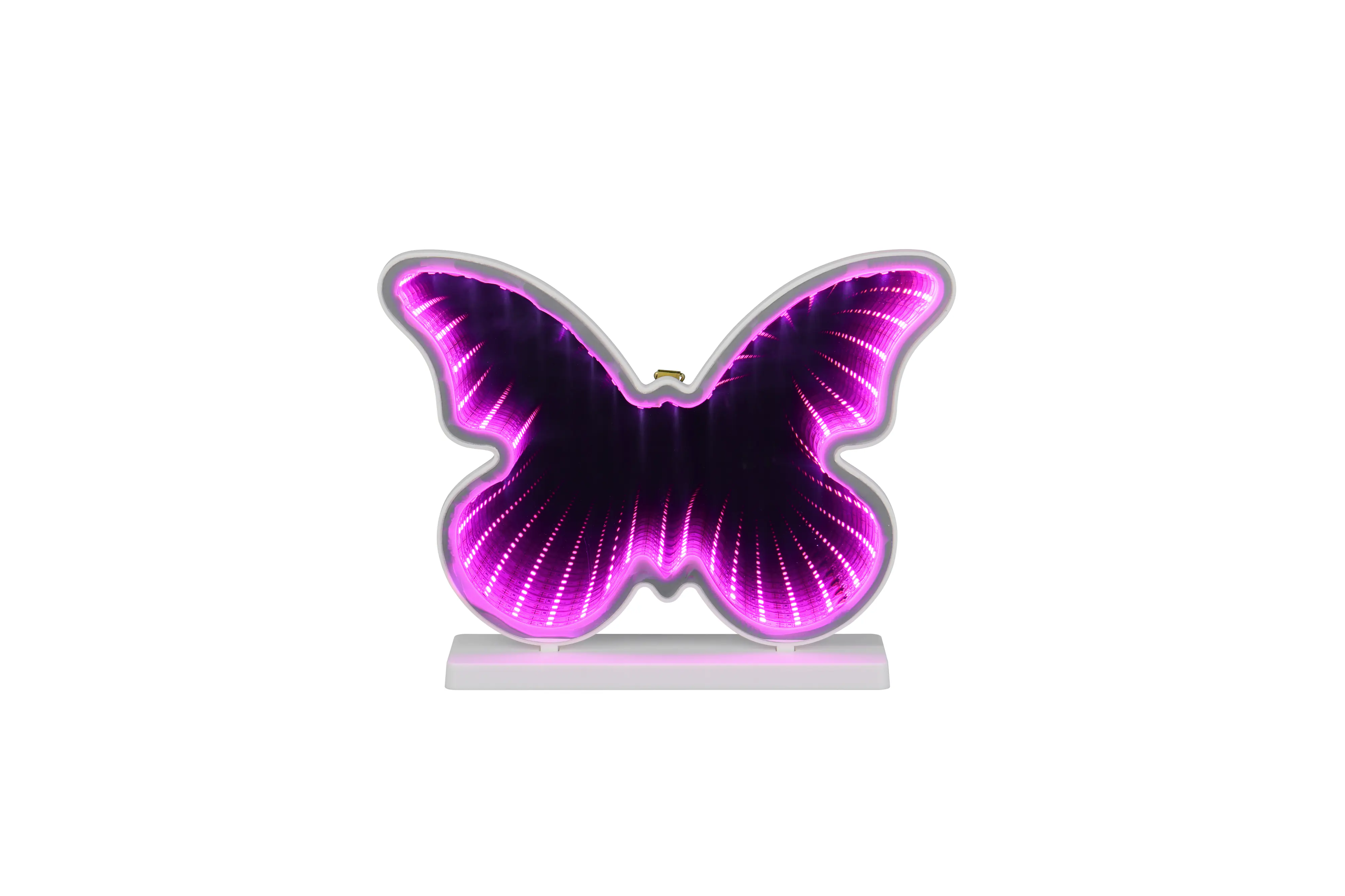 Reality LED-Wandleuchte Papillon 27x26 cm weiß 