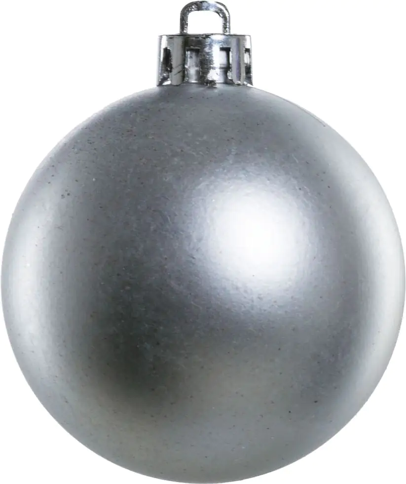 TrendLine Weihnachtskugeln bruchfest, langlebig Ø 6, 8 10 cm silber 26 Stück TrendLine Weihnachtskugeln bruchfest, langlebig Ø 6, 8 10 cm silber 26 Stück