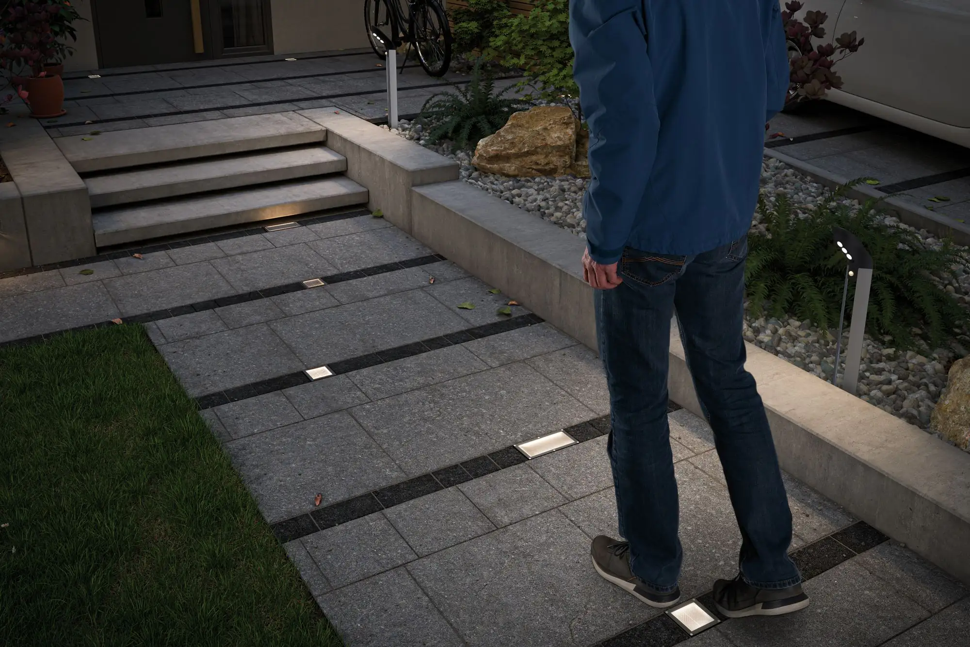 4000870942383_08 Paulmann Solar LED Bodeneinbauleuchte Aron 10 cm mit Bewegungsmelder