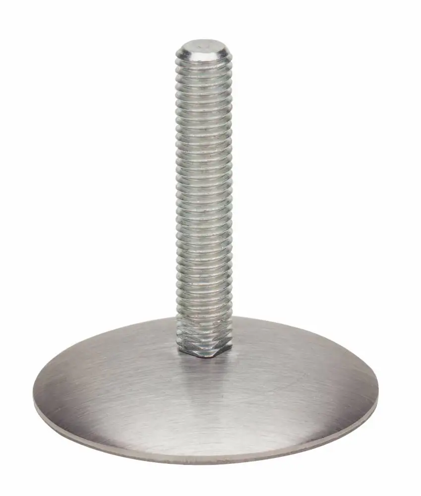 Hettich Höhenverstellschraube M 10x60 mm Edelstahl, 1 Stück