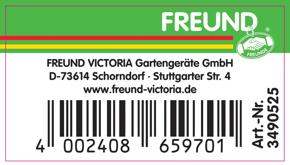 Freund Victoria Reichsformsense 70 cm geschmiedet