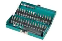 Wolfcraft Bit-Box Schlitz und Kreuzschlitz mit Bohrung Innensechskant 32-teilig