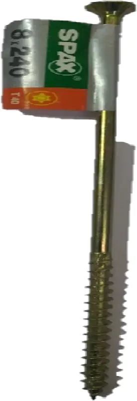 Spax Universalschraube 8.0 x 240 mm TX 40 - 1 Stk.