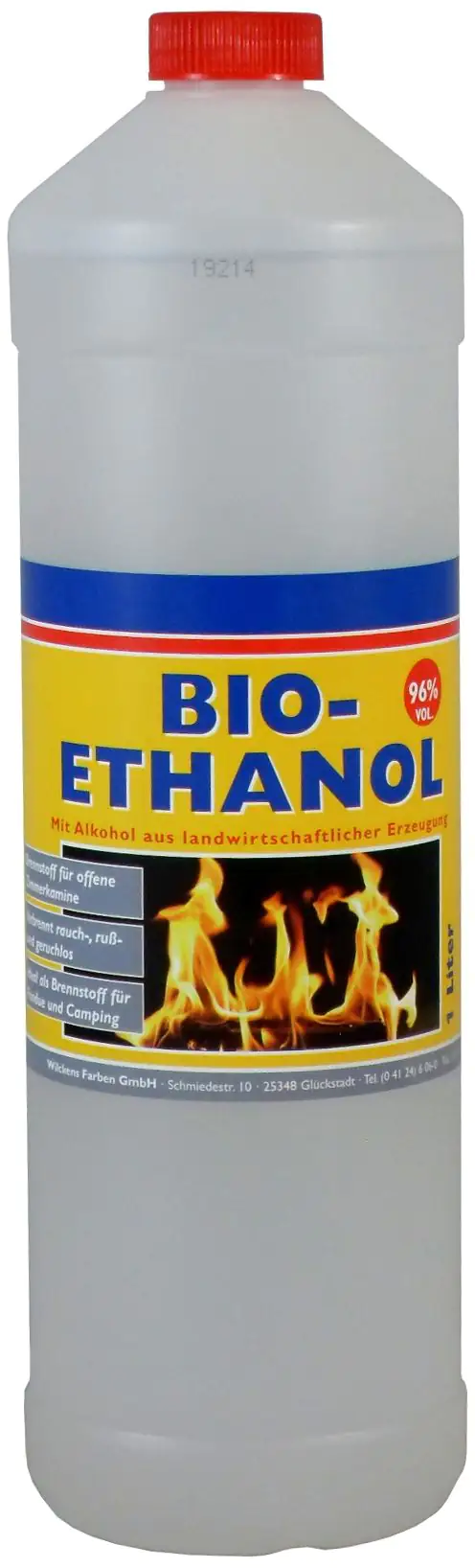 Wi-Bio-Ethanol 96% Vol 1 L