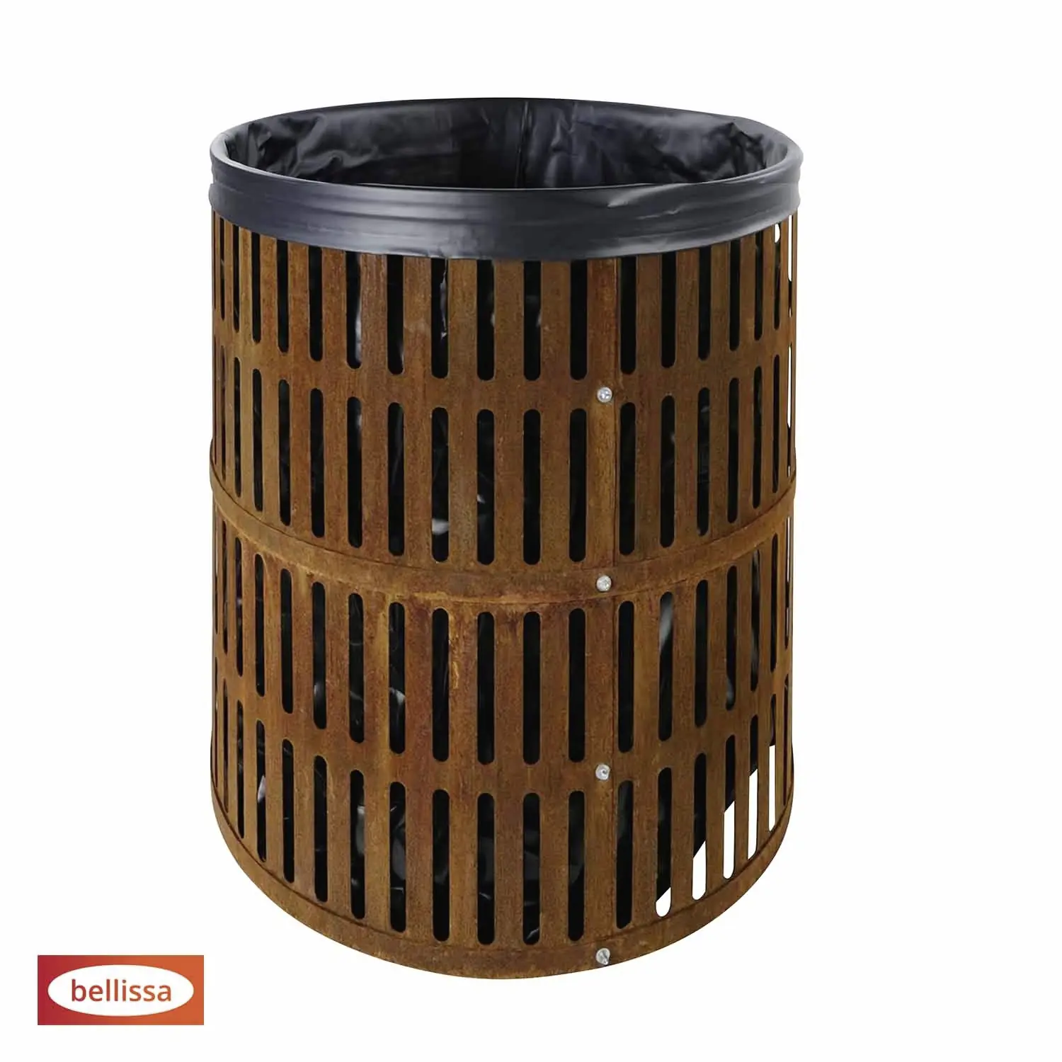 Bellissa Regentonne Corten inkl. Folieneinsatz 420 L edelrost