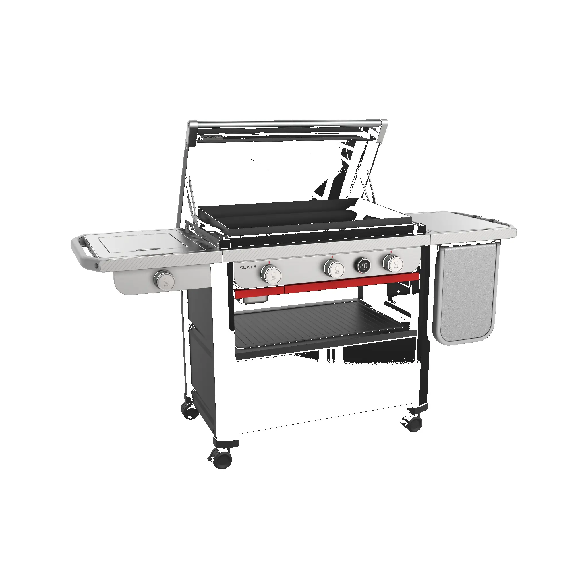 Weber Gasgrill Slate GPSB Plancha Grillfläche: 76 x 46 cm
