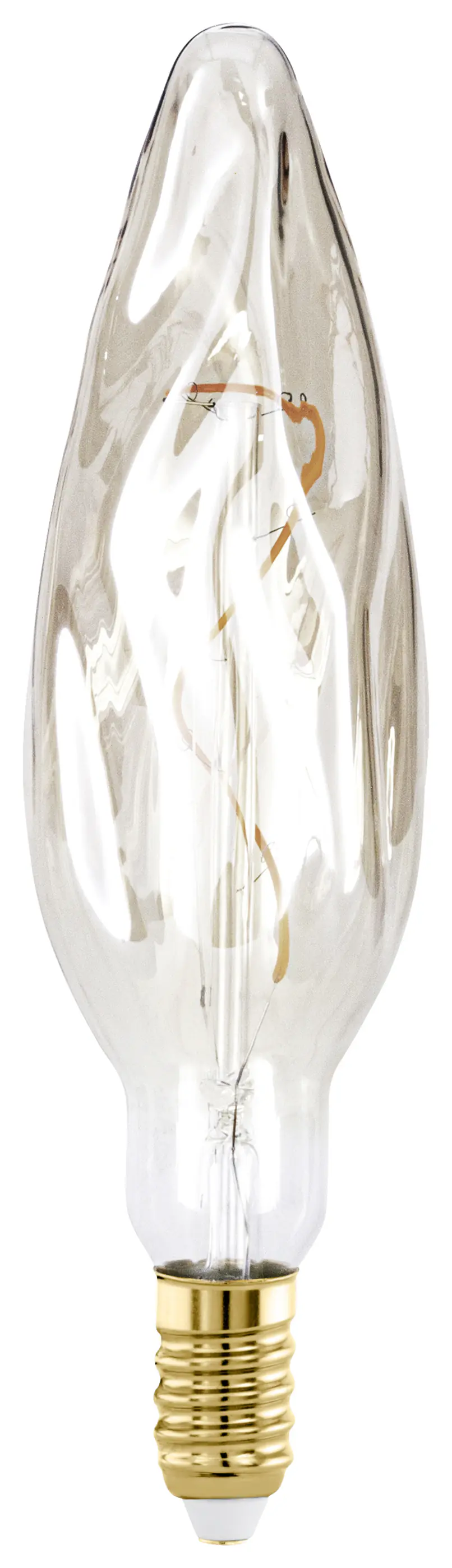 Eglo LED Kerzenlampe E27 4 W warmweiß dimmbar amber