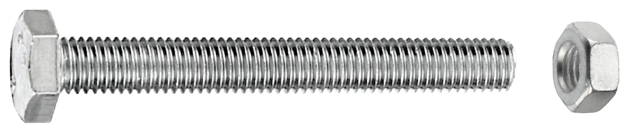 Sechskantschrauben M10 x 30 mm, 75 Stück