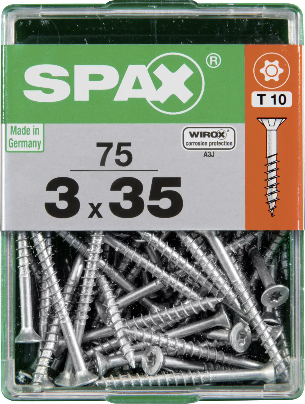 Spax Universalschrauben 3.0 x 35 mm TX 10 - 75 Stk.