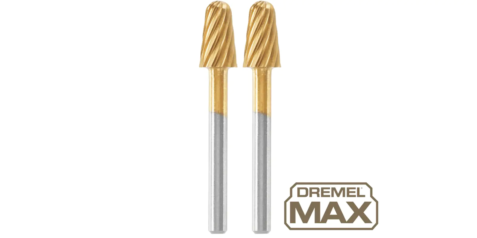 Dremel Max Hochgeschwindigkeits-Fräsmesser gekrümmt Ø 6,4 mm 117DM 2 Stück Dremel Max Hochgeschwindigkeits-Fräsmesser gekrümmt Ø 6,4 mm 117DM 2 Stück
