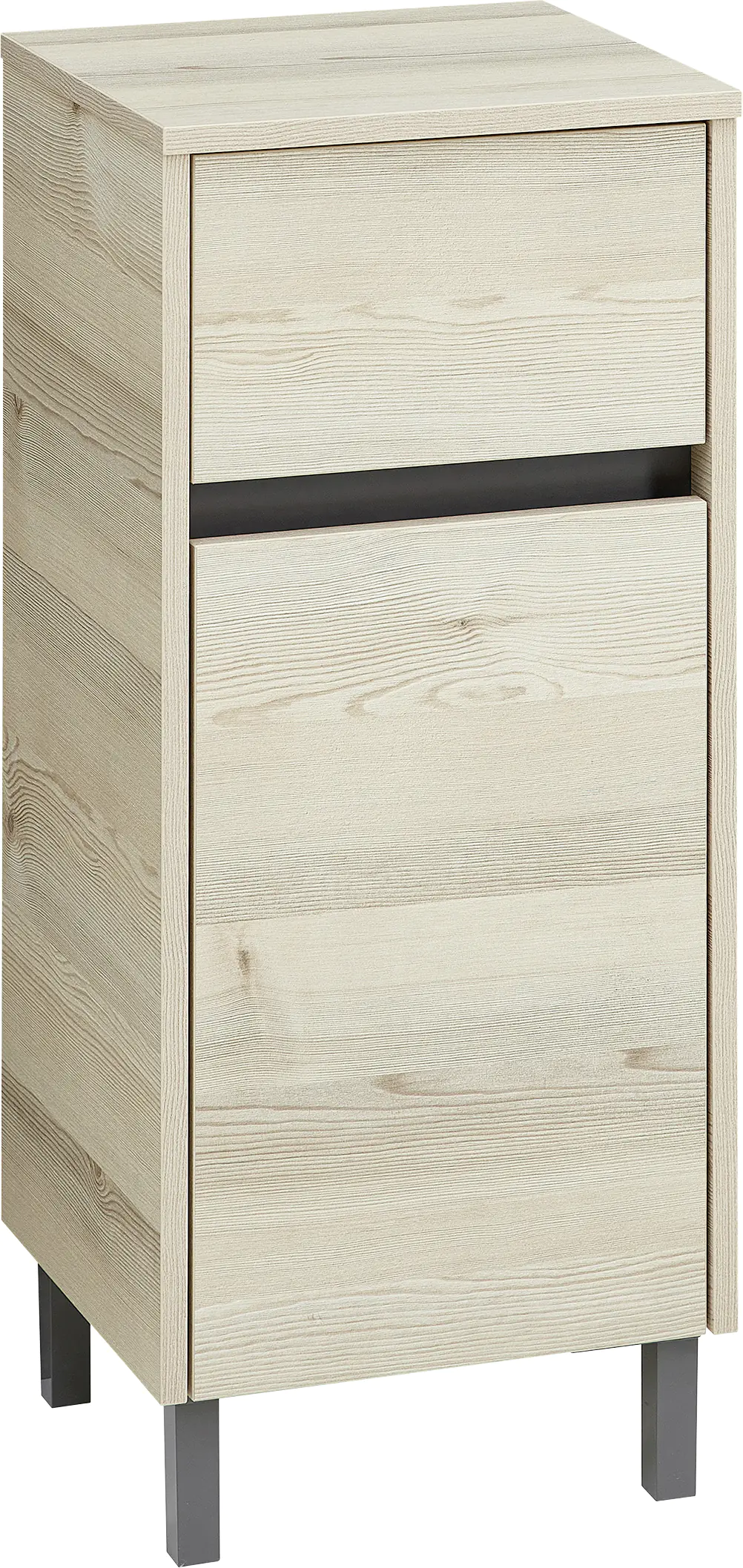 Pelipal Unterschrank Quickset 393 Polar Pinie/Akzent Quarzgrau 35 cm