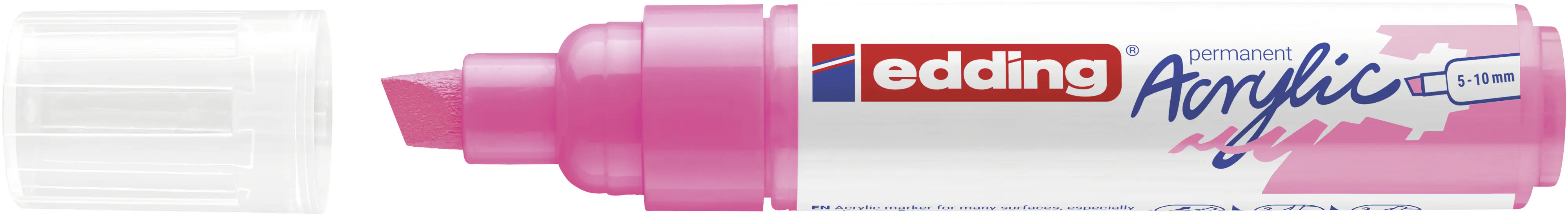edding 5000 Acrylmarker breit neonpink 5 - 10 mm