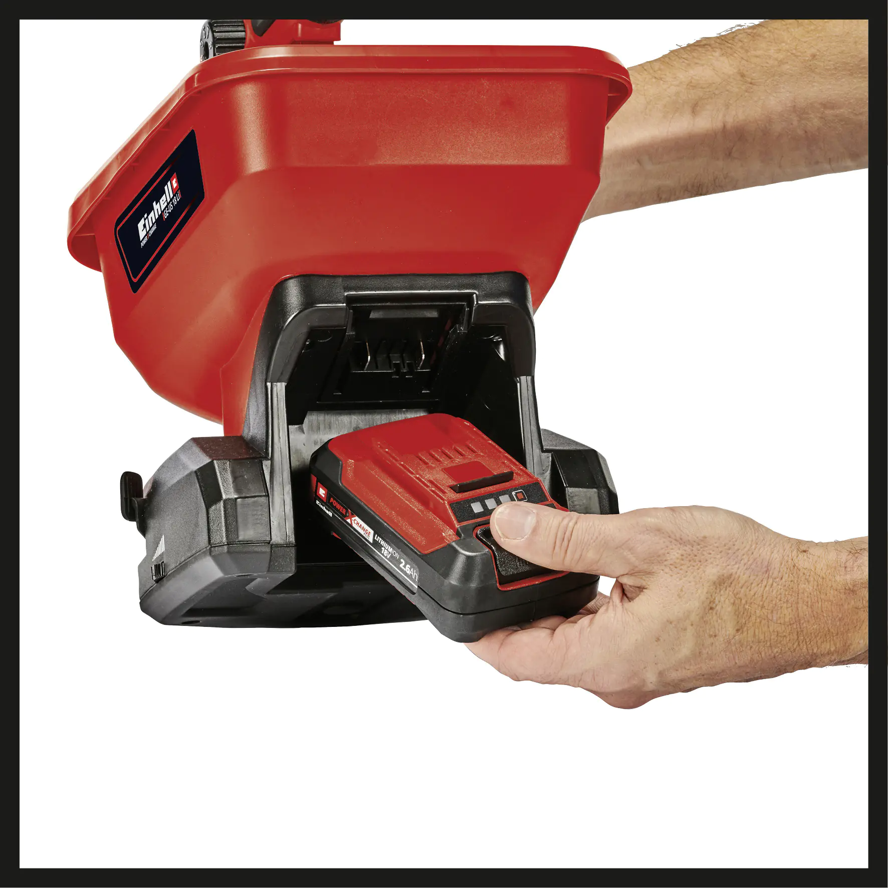 Einhell Akku Universal Streuer GE-US 18 Li-Solo 3,3 L Füllmenge Einhell Akku Universal Streuer GE-US 18 Li-Solo 3,3 L Füllmenge