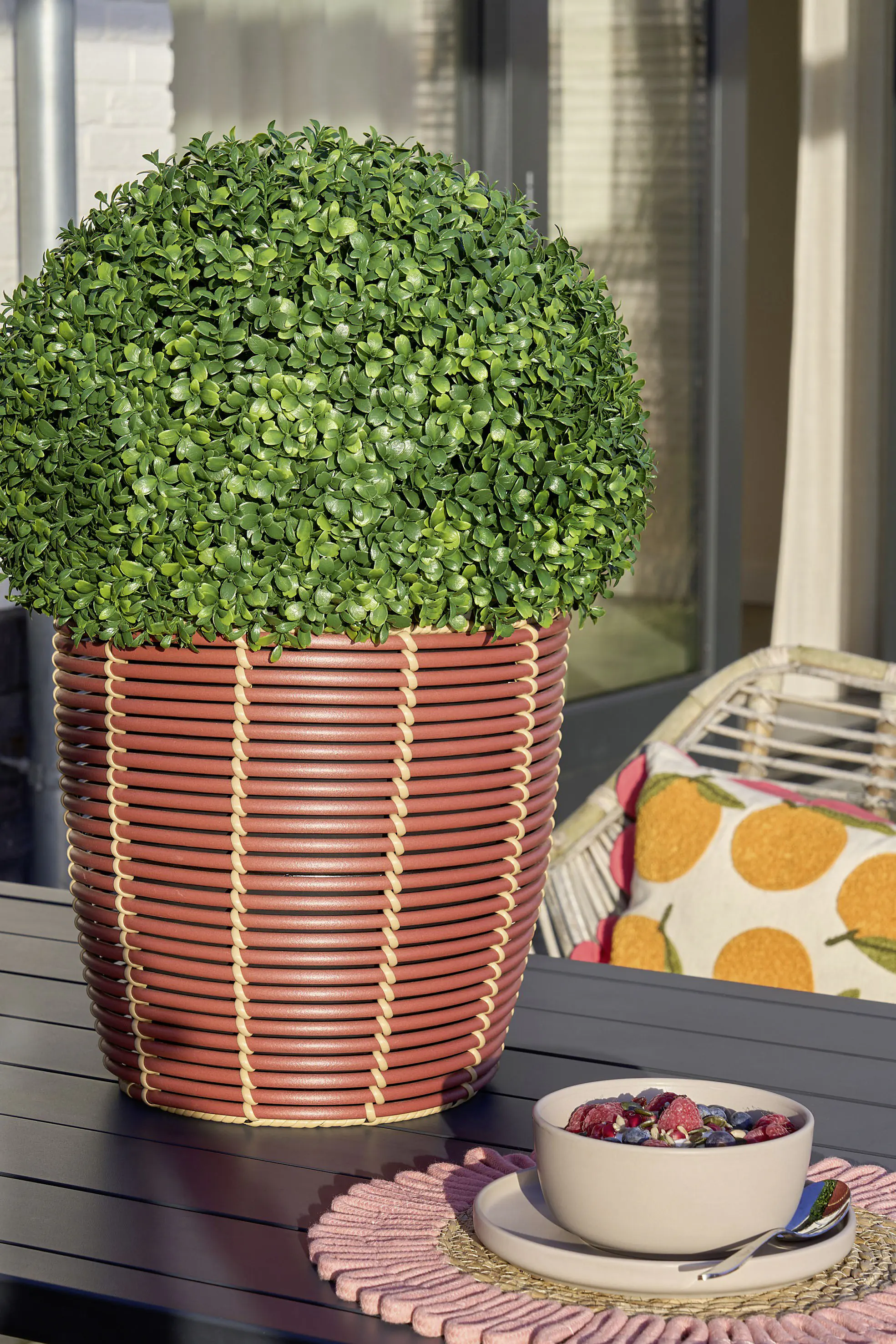 Mica Decorations Geschirrset für 4 Personen Ozzu taupe 16-tlg.