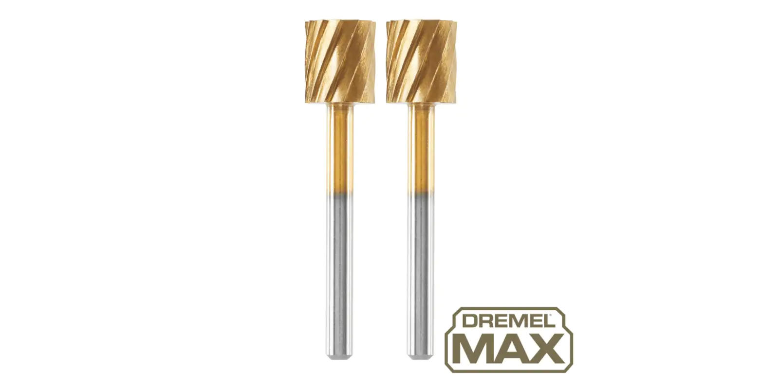 Dremel Max Hochgeschwindigkeits-Fräsmesser zylindrisch Ø 7,8 mm 115DM 2 Stück