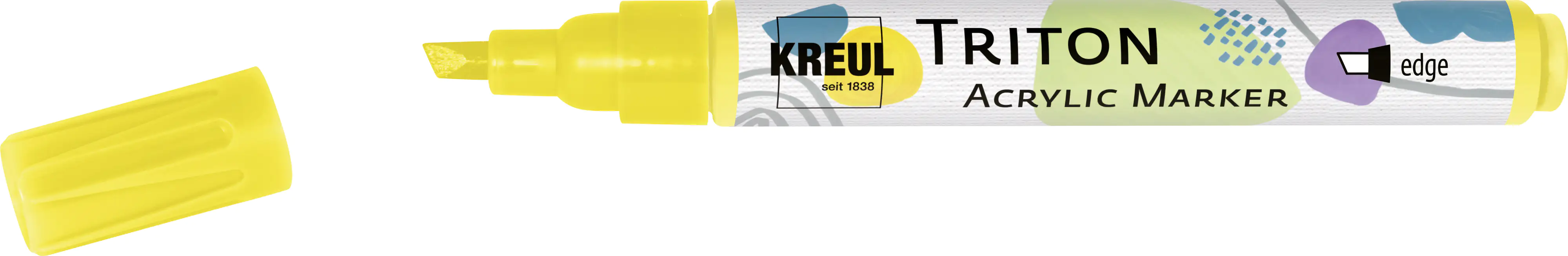 Kreul Triton Acrylic Paint Marker echtgelb hell
