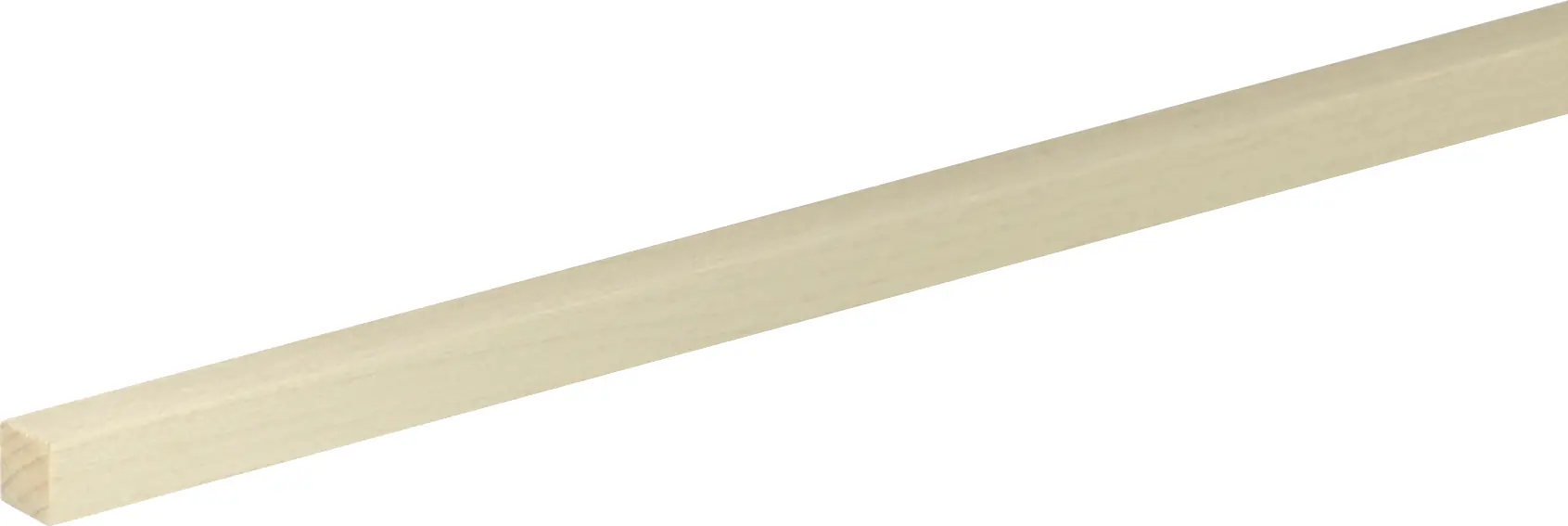 FN Neuhofer Flachleiste 95 cm 10 x 10 mm Buche