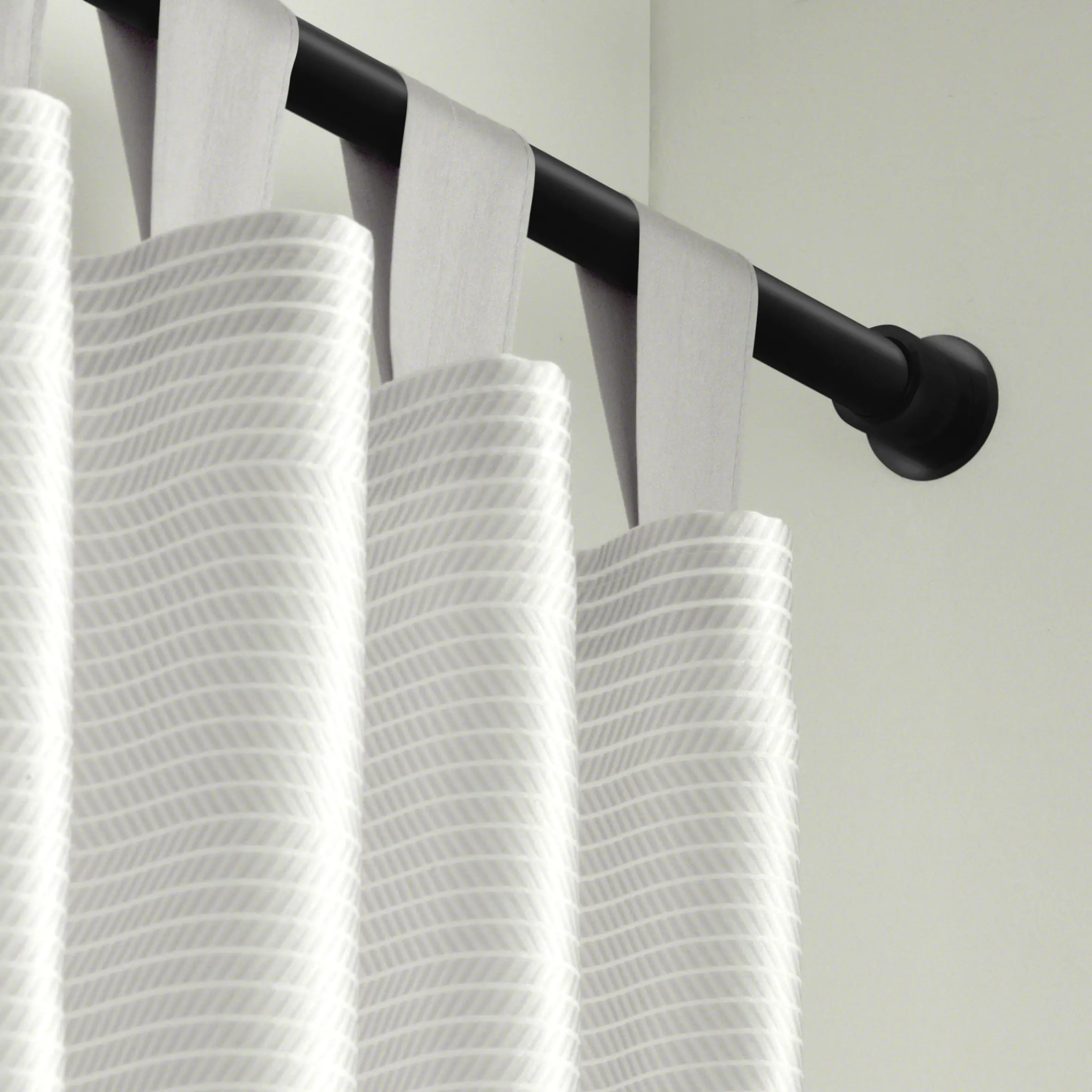 Gardinia Wandlager für Gardinenstangen Chicago für Ø 20 mm schwarz-matt