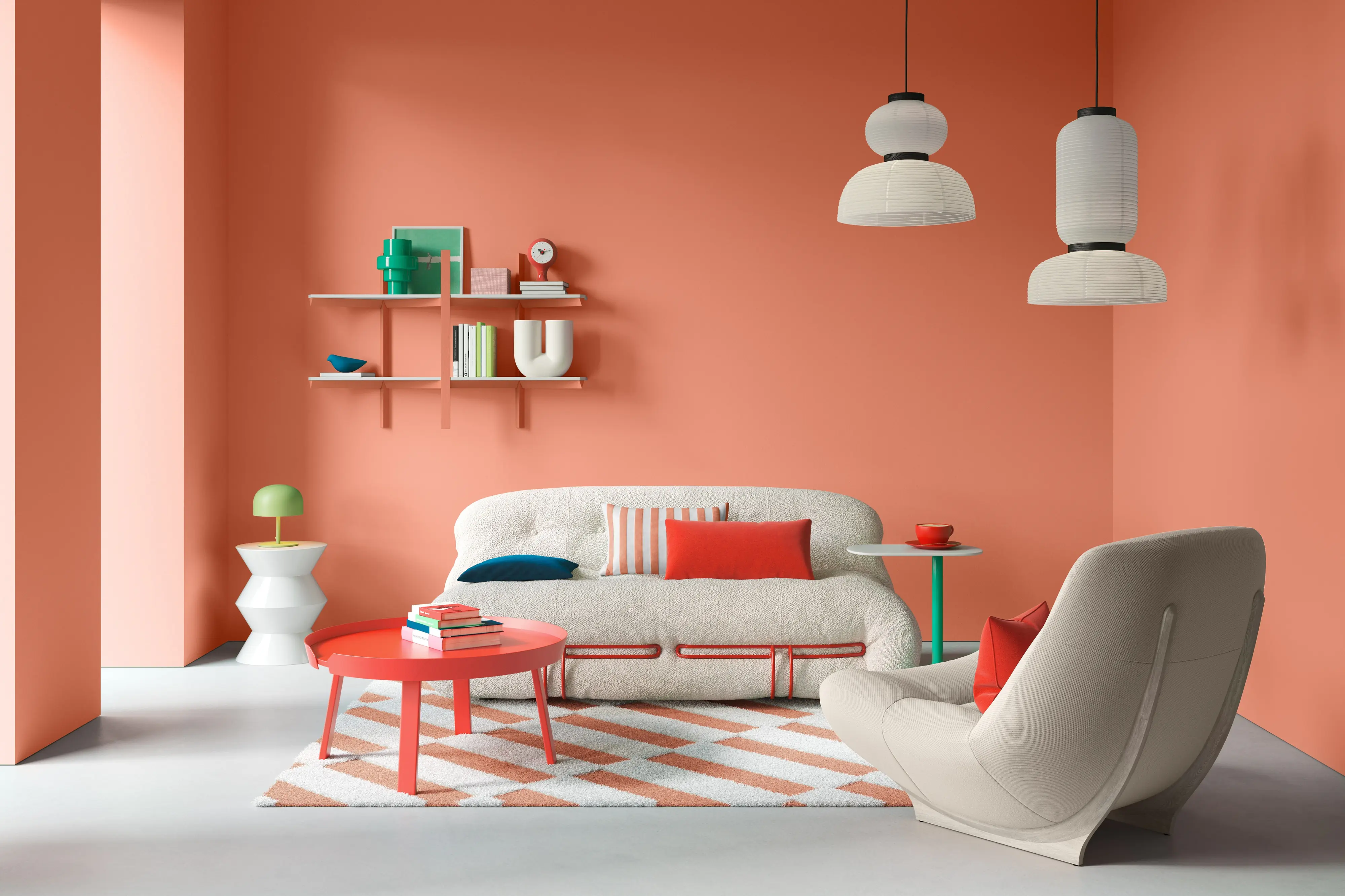 Alpina Wandfarbe Pantone matt canyon sunset 2,5 L