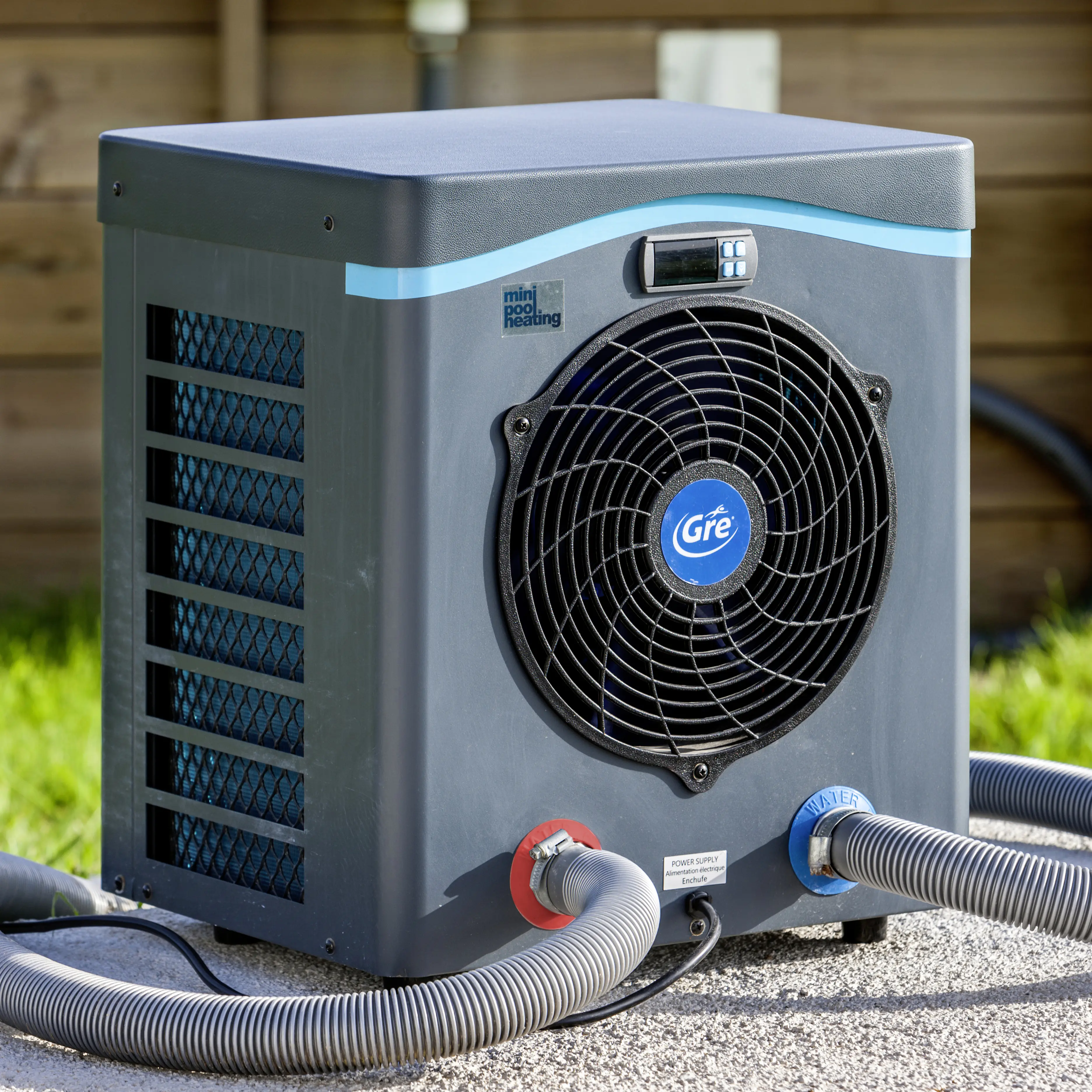 Gre Mini-Wärmepumpe Pool bis 40 m³ 43,5 x 43 x 46 cm