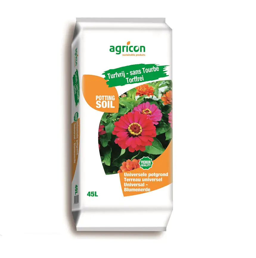 Agricon Universal Blumenerde 45 Liter torffrei