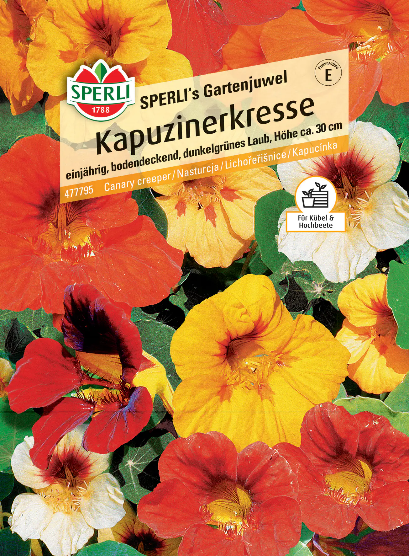 Sperli Kapuzinerkresse Sperli's Gartenjuwel Sperli Kapuzinerkresse Sperli's Gartenjuwel