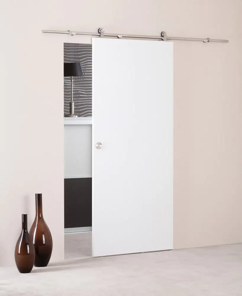 Schiebetürflügel Melamin, weiß