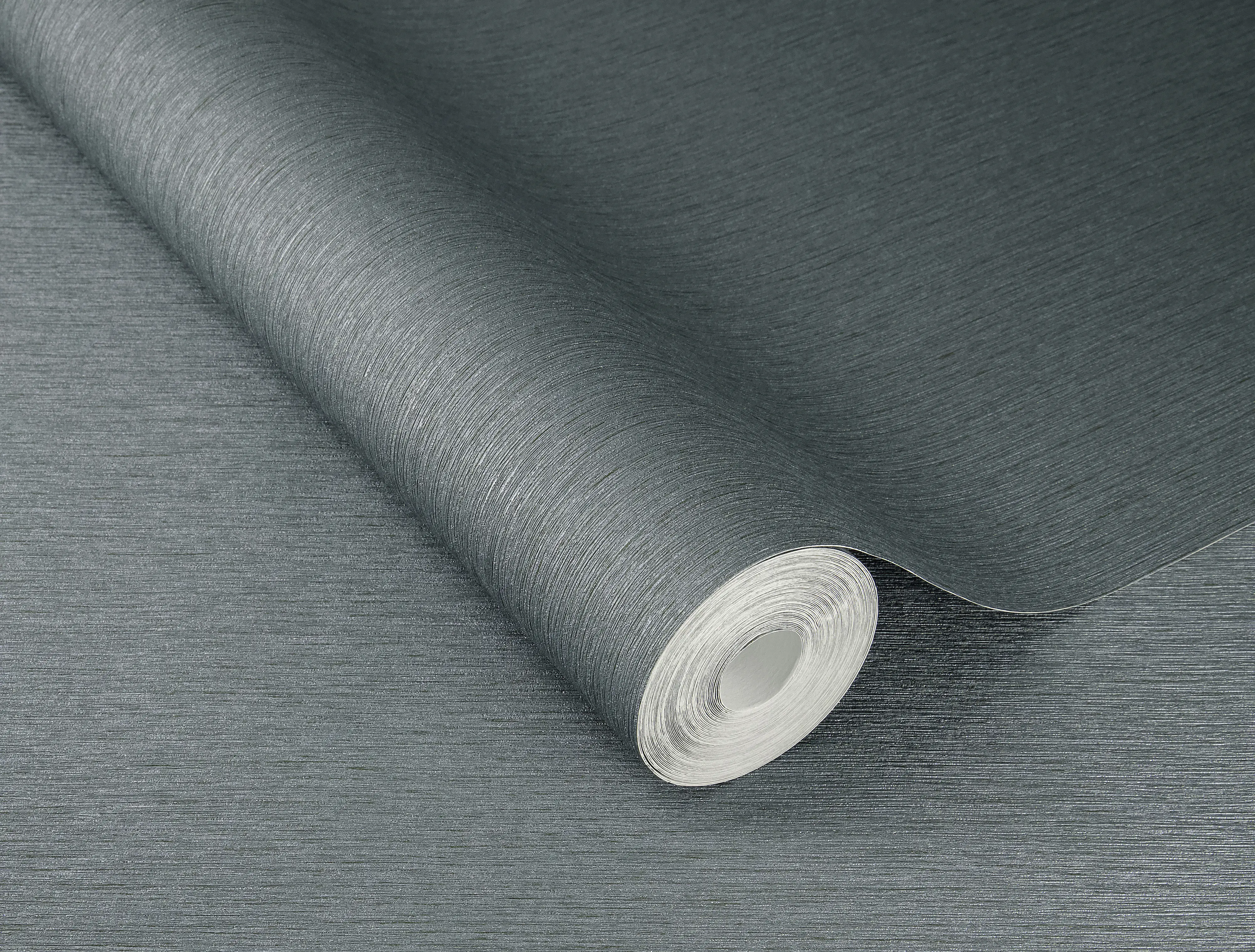 Rasch Vliestapete Uni Sky Lounge blau grau 10,05 x 0,53 m