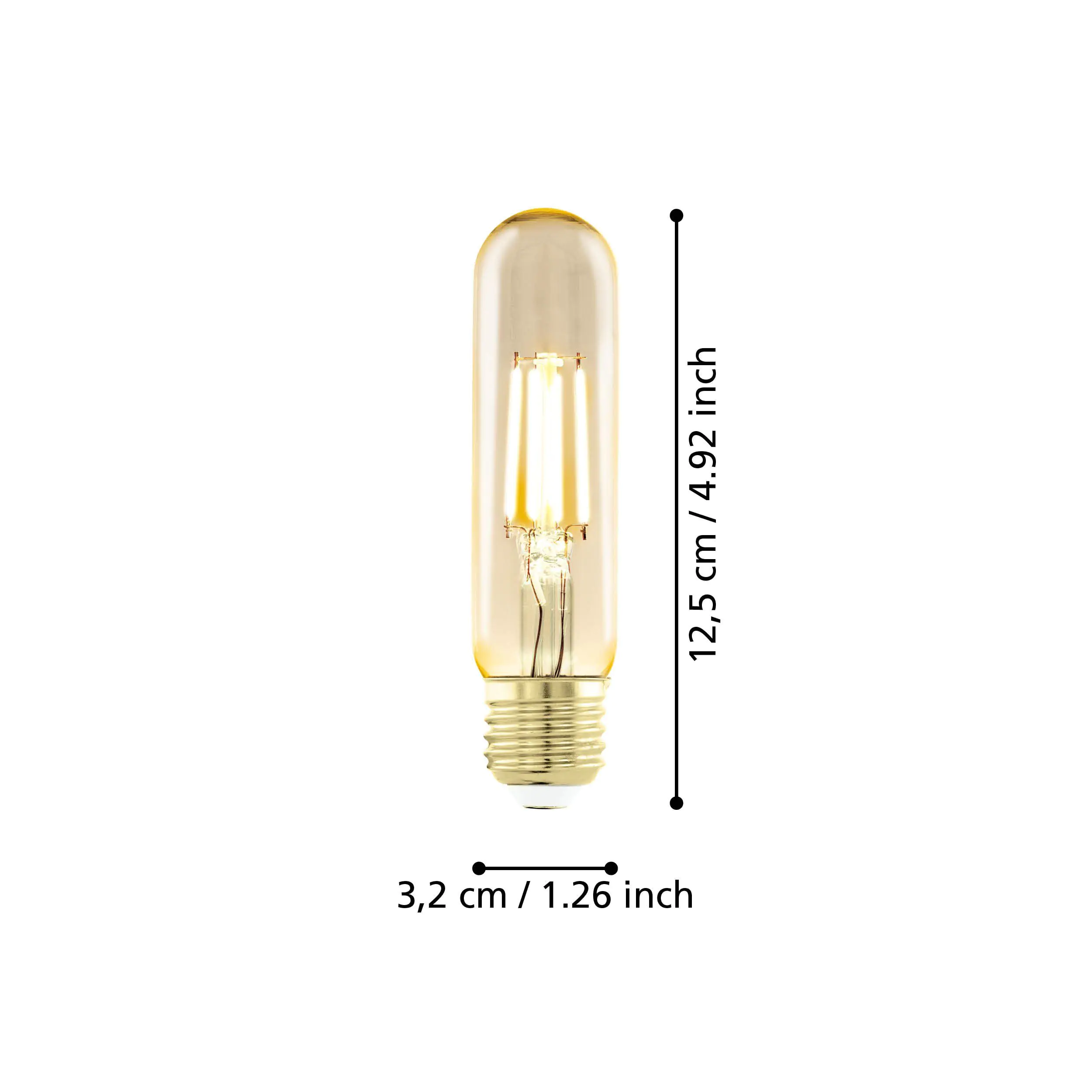 Eglo LED Stablampe T32 E27 4W amber