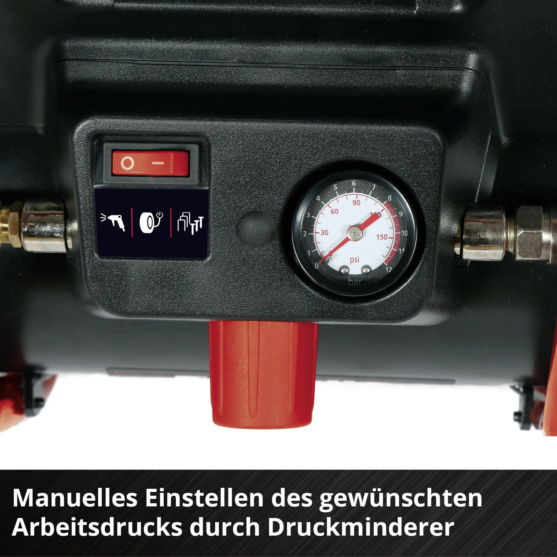Einhell Expert Akku-Kompressor TE-AC 36/150 Li OF Solo 36 V