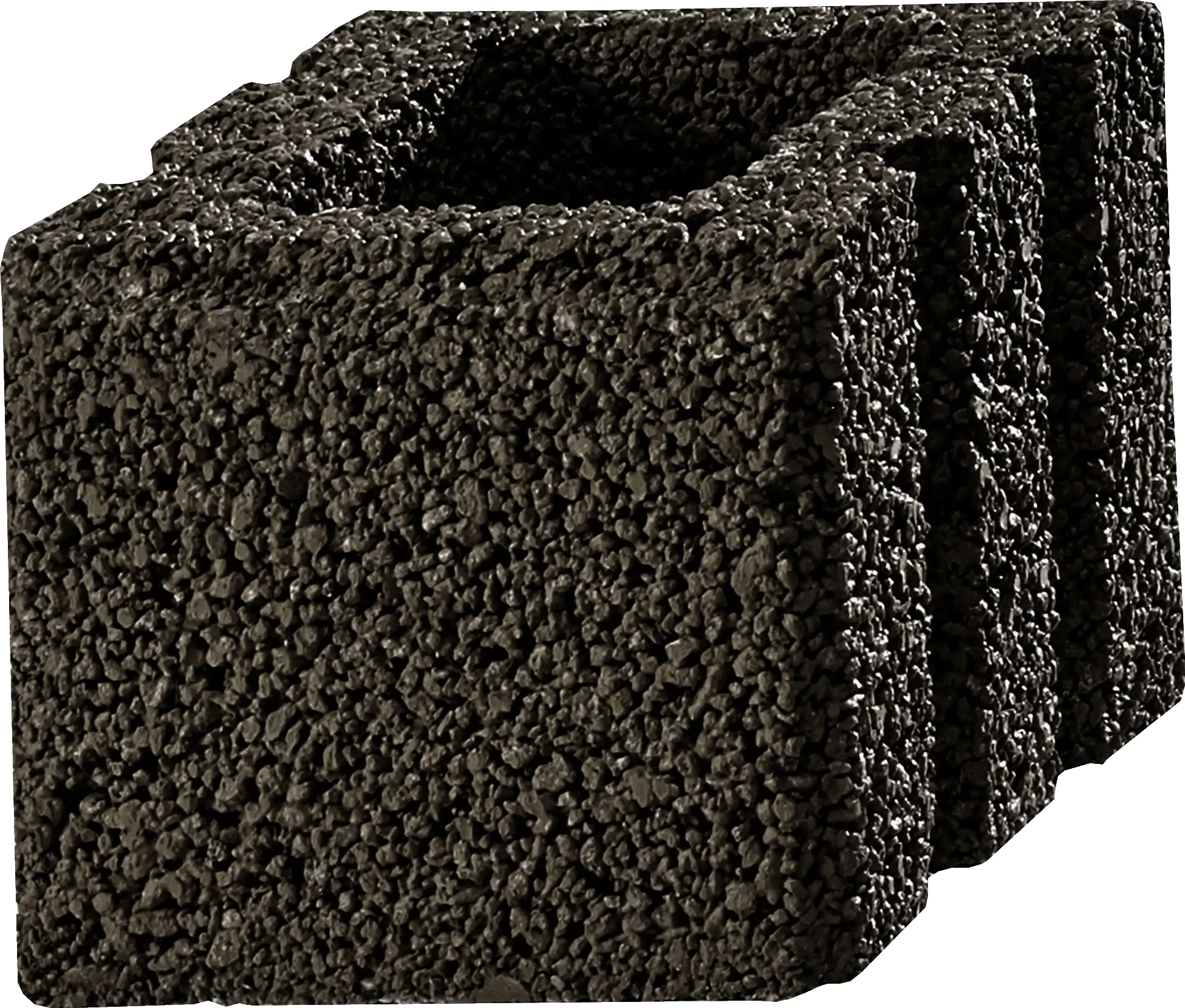 Kann Mauerstein Garten 25 x 25 x 20 cm anthrazit Kann Mauerstein Garten 25 x 25 x 20 cm anthrazit