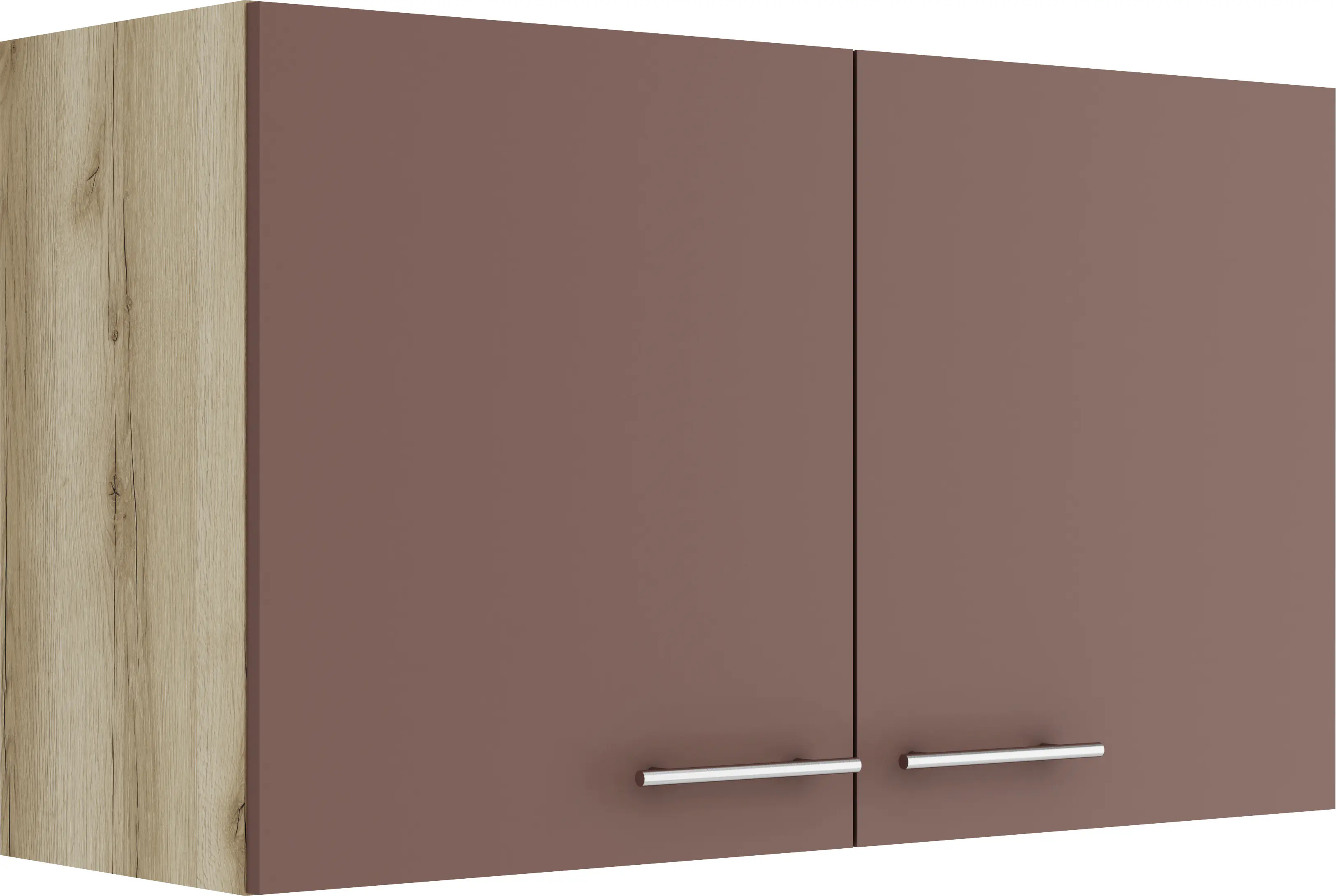 Optifit Oberschrank Bari 407 rostrot/eiche 100 cm