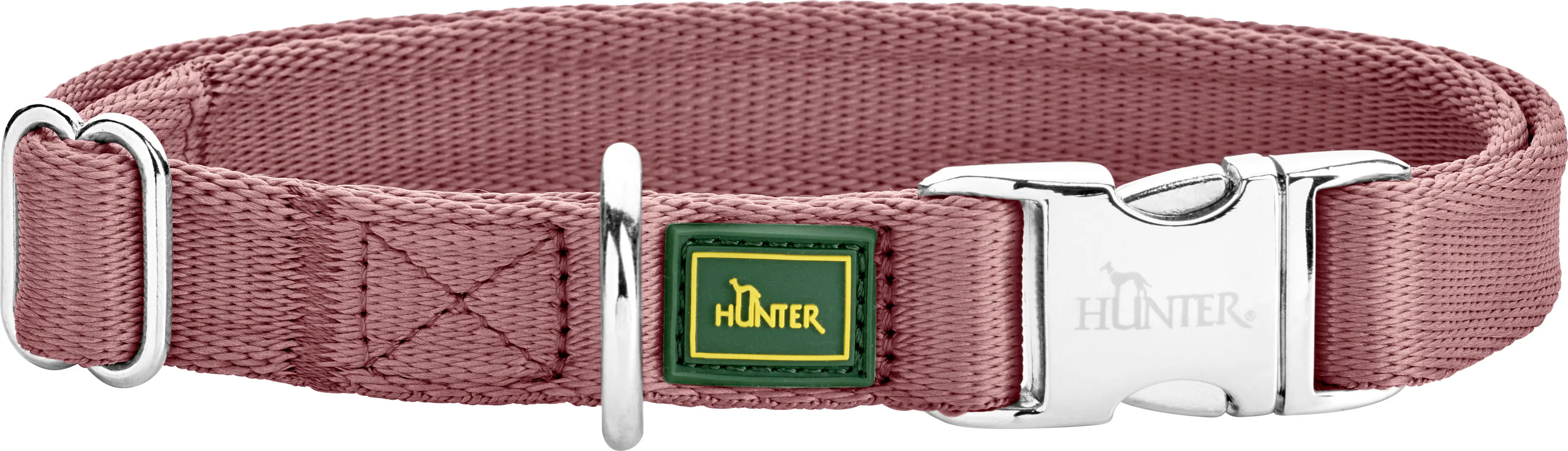 Hunter Hundehalsband Inari Alu-Strong L pastellrot