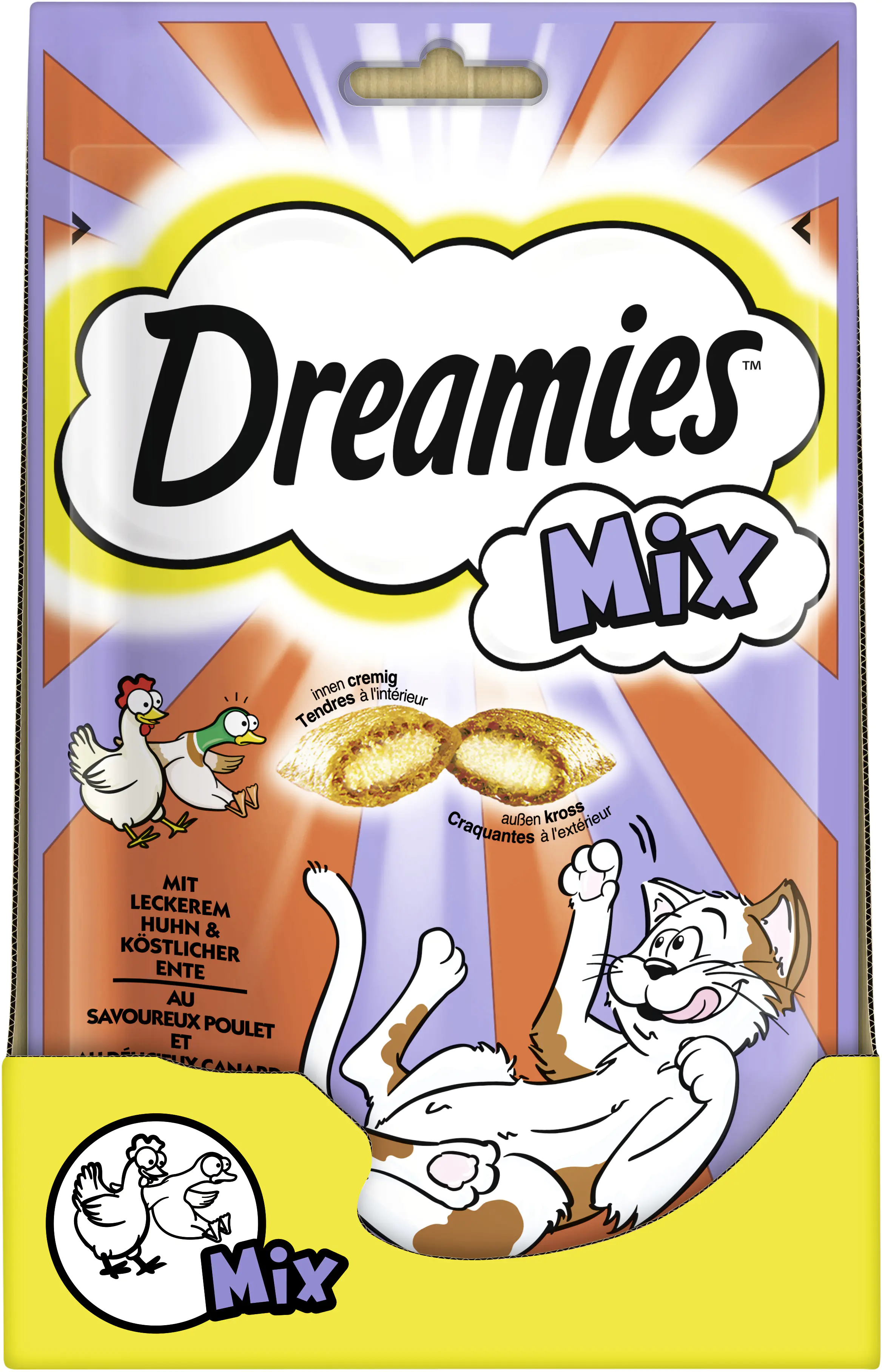 Dreamies Katzensnacks Huhn und Ente 60 g Dreamies Katzensnacks Huhn und Ente 60 g
