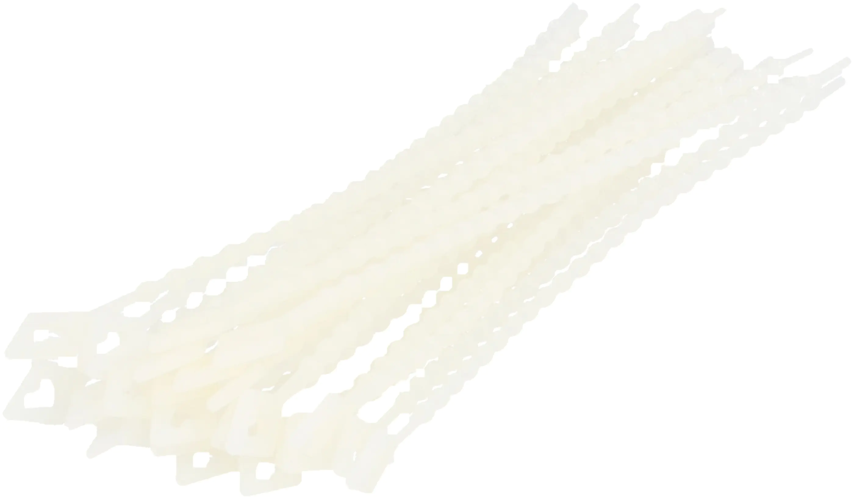Knotenbinder 150 mm, wiederlösbar, 25 Stück, transparent Knotenbinder 150 mm, wiederlösbar, 25 Stück, transparent