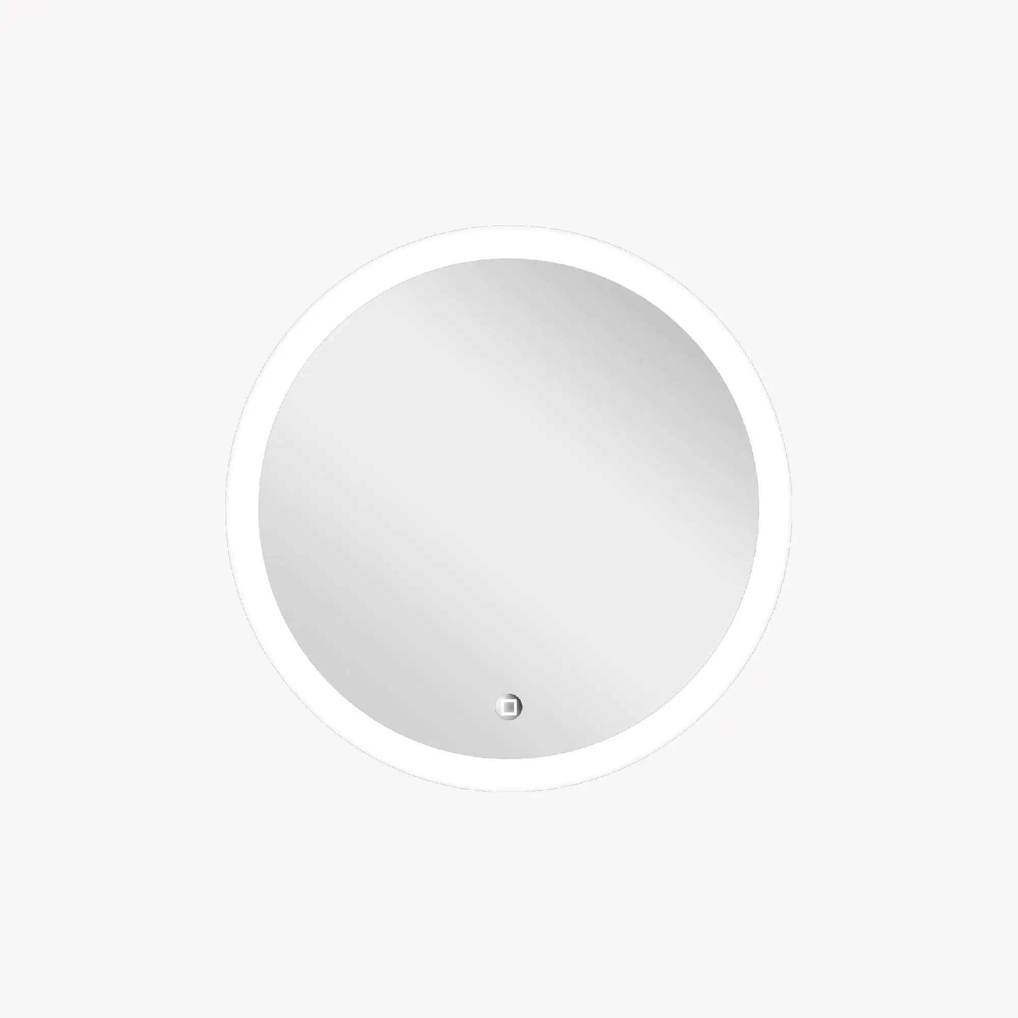 DSK LED Lichtspiegel Silver Lunar Ø59 cm