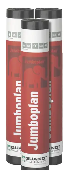 Quandt Bitumen-Schweißbahn PYE PV 250 S5 beschiefert 5 x 1 m = 5 m² rot