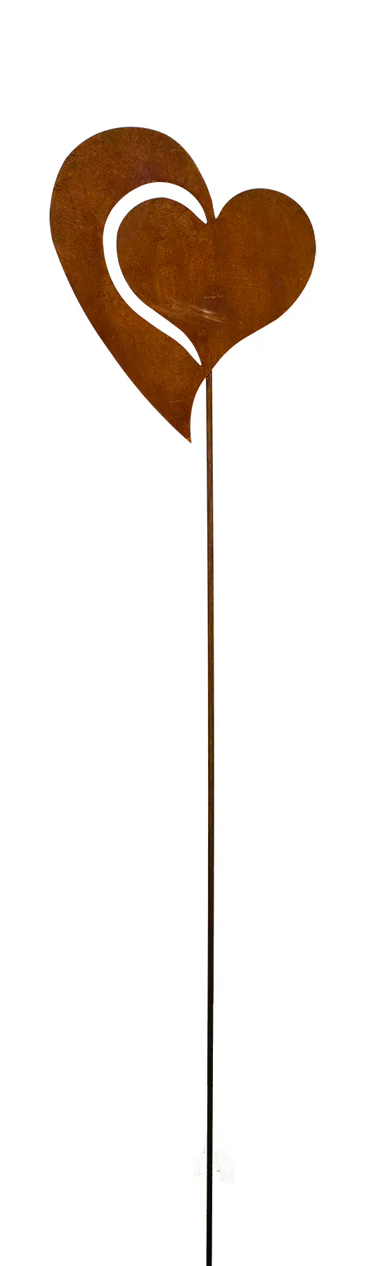 Gartenstecker Herz Christine 150 x 25 cm rostbraun Gartenstecker Herz Christine 150 x 25 cm rostbraun