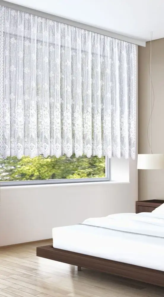 Neusser Collection Jacquard Fertigstore weiß, 100 x 300 cm