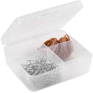 Sunware Sortierbox Q-Line 4 Fächer 14,6 x 13 x 53 cm