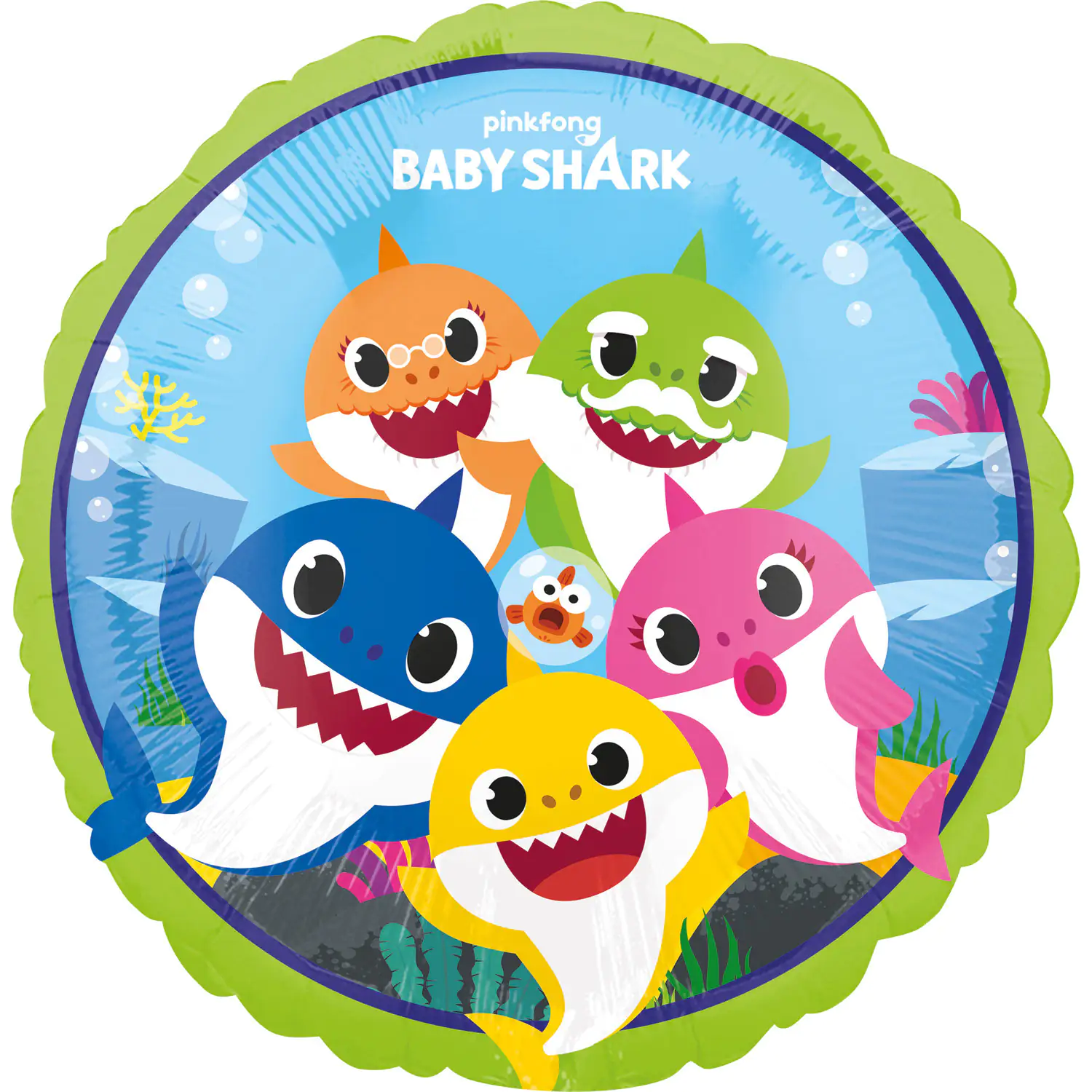 Folienballon  Baby Shark 43 cm
