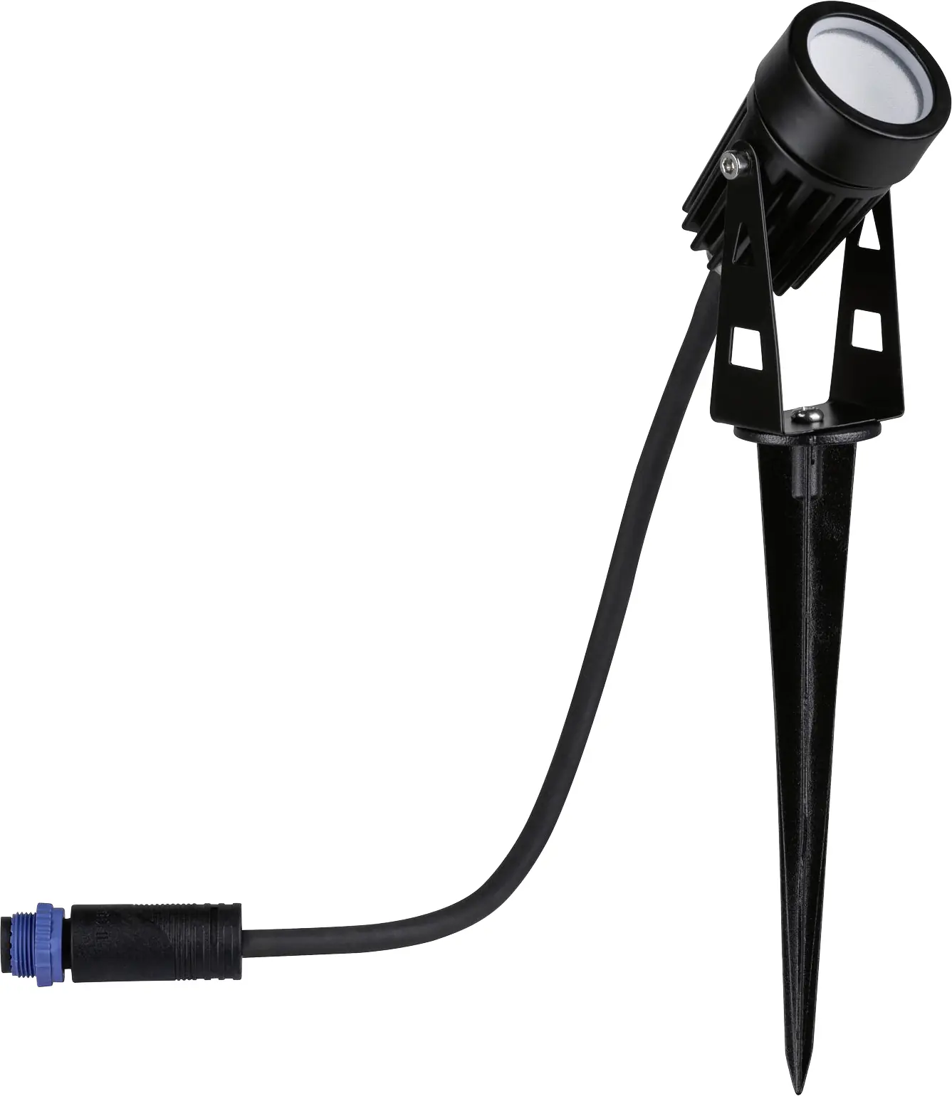 Paulmann Plug & Shine Spot Outdoor schwarz 26 cm warmweiß