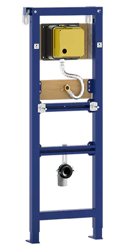 8711778209909 Wisa Urinalelement XT mit Druckspüler Maß: 118 x 30 x 13,5-20 cm