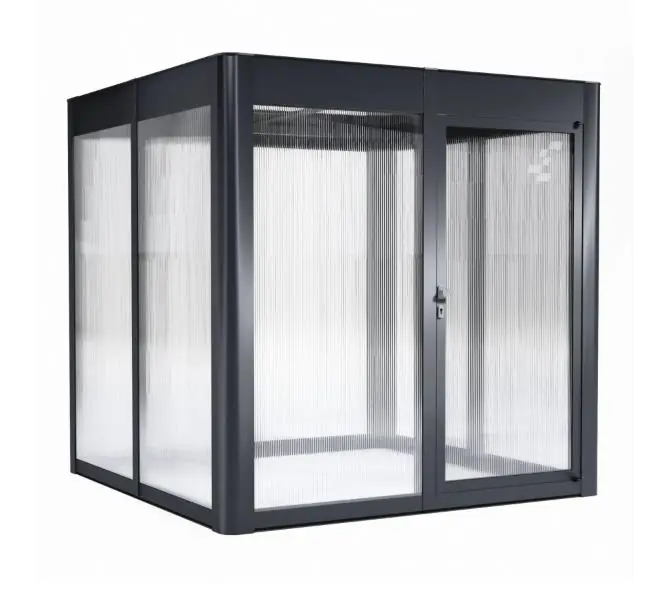 SunElements SunGarden Gartenhaus Select 2.2 233 x 233 cm anthrazit-metallic