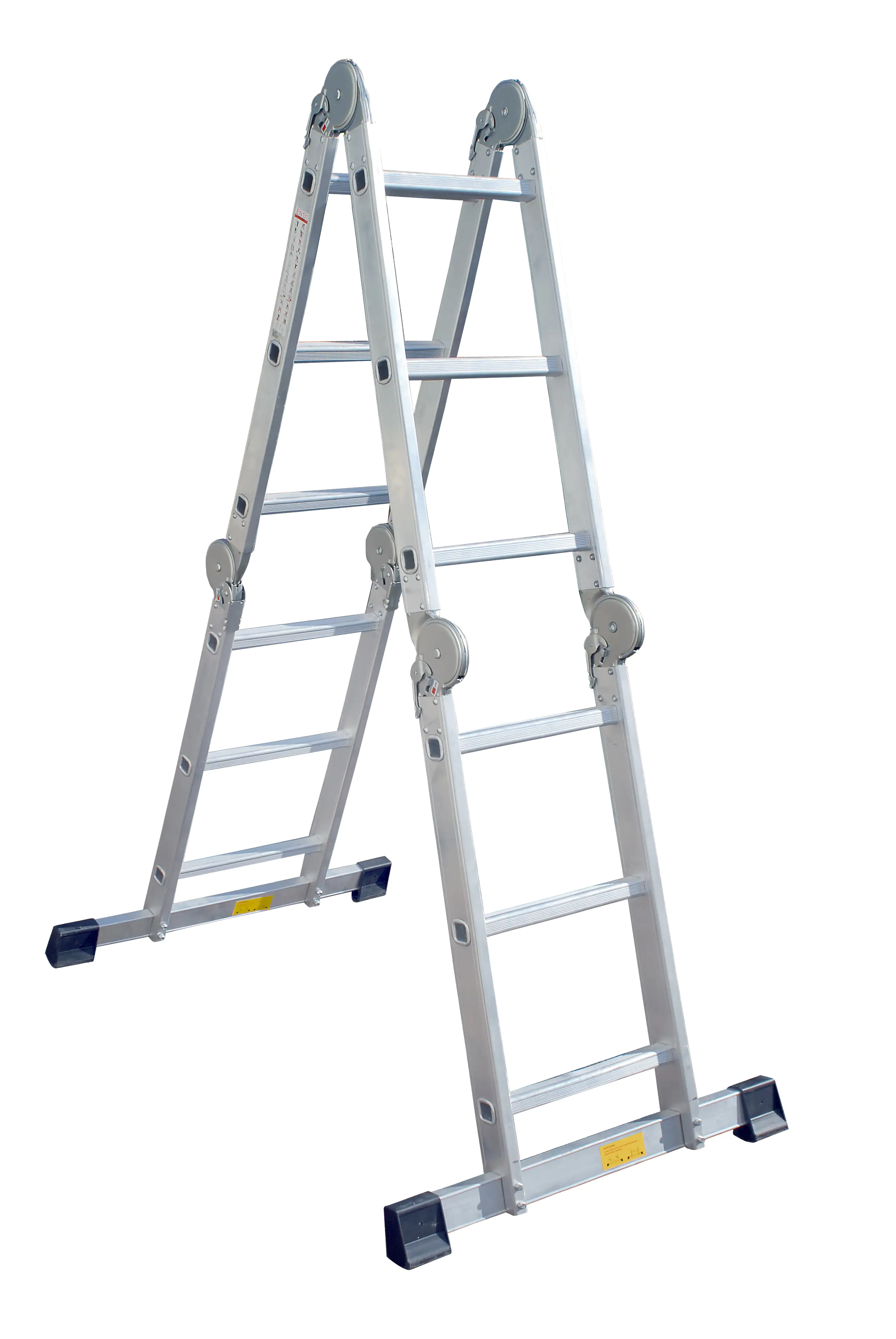 Pro-Bau-Tec Aluminium Vielzweckleiter 4x3 3in1 Pro-Bau-Tec Aluminium Vielzweckleiter 4x3 3in1