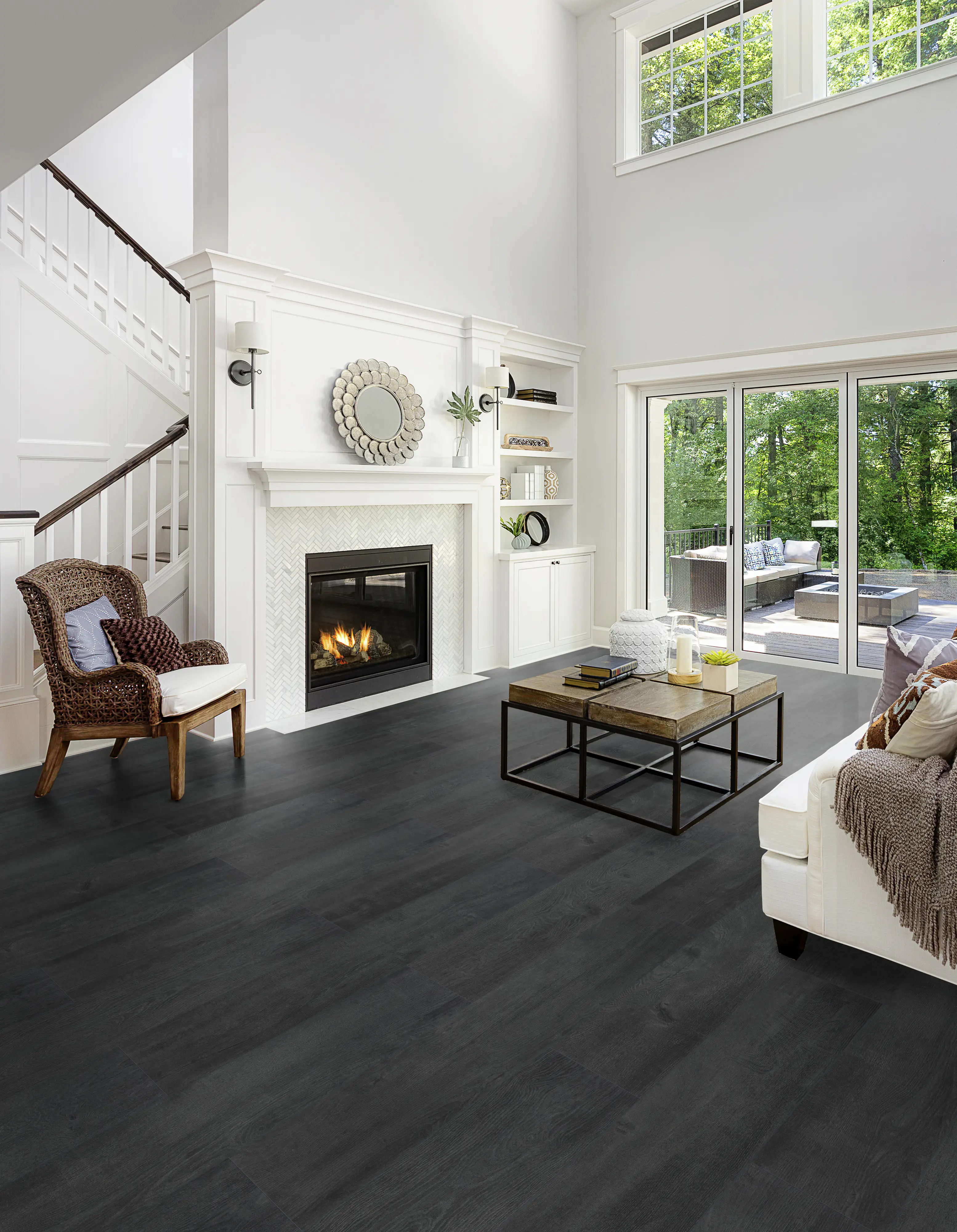 Classen Laminat Megaloc Aquaprotect 128,5 x 19,2 cm 8 mm Oak black