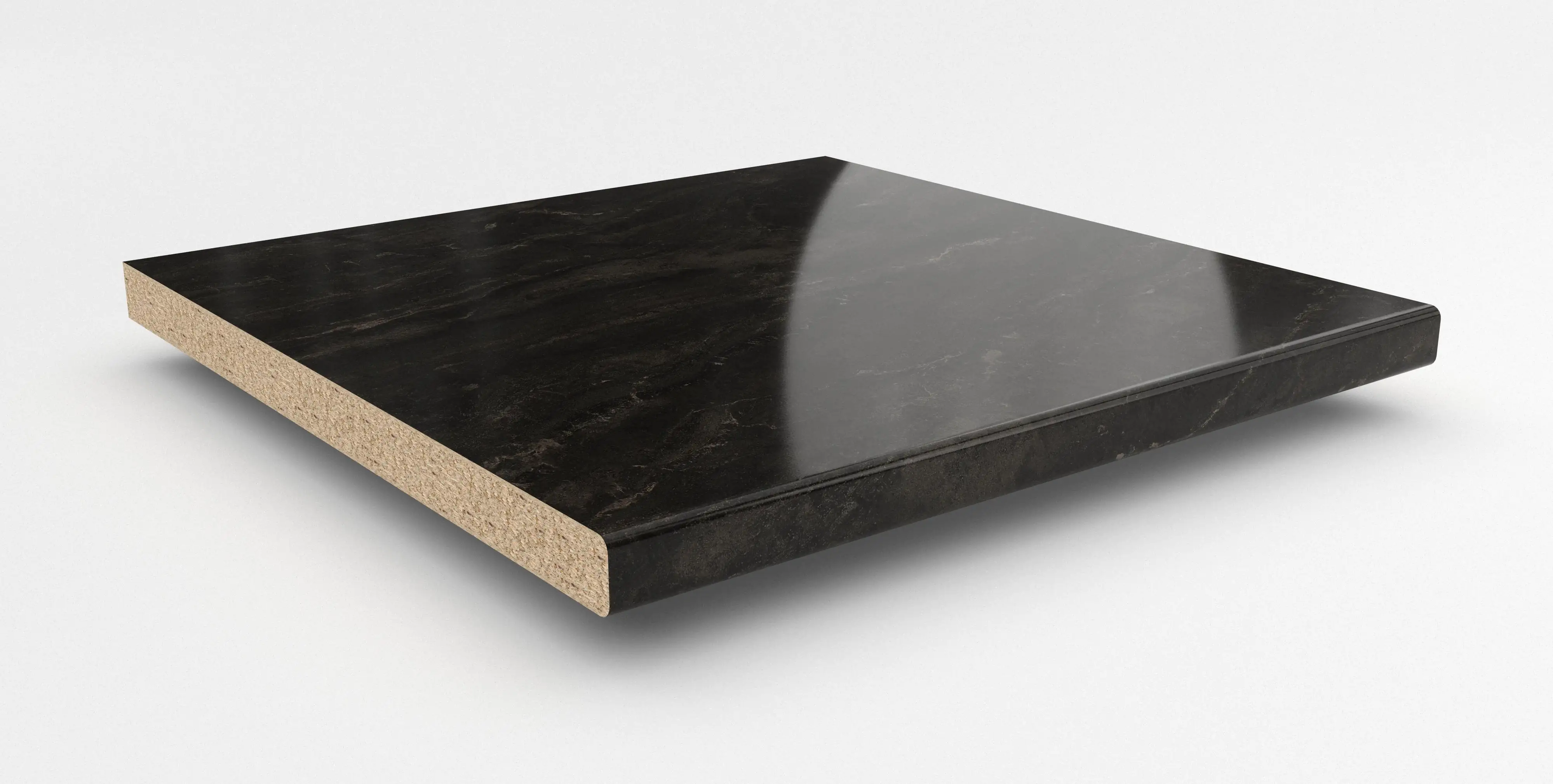 GetaElements Arbeitsplatte 410 x 60 cm, 39 mm Bronzit schwarz GetaElements Arbeitsplatte 410 x 60 cm, 39 mm Bronzit schwarz