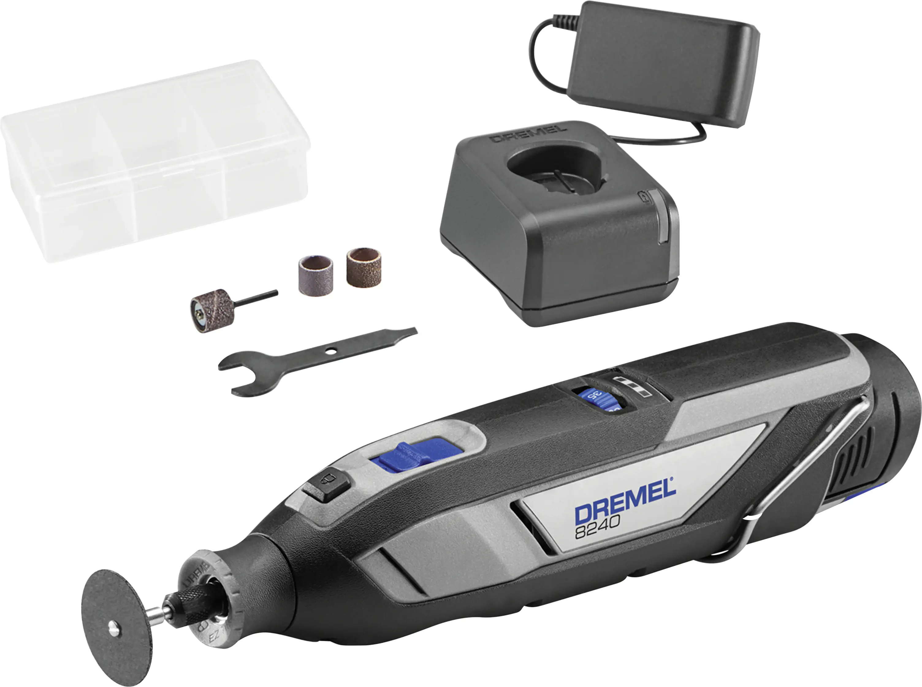 Dremel Akku-Multifunktionswerkzeug 8240-5 5-tlg mit Akku und Ladegerät Dremel Akku-Multifunktionswerkzeug 8240-5 5-tlg mit Akku und Ladegerät
