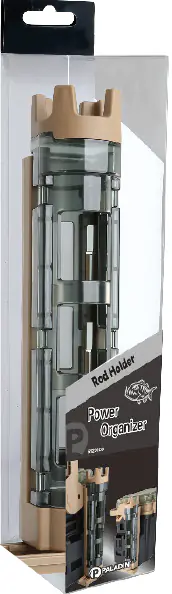 Paladin Angelzubehör Rutenhalter für Power Box 100 x 70 mm