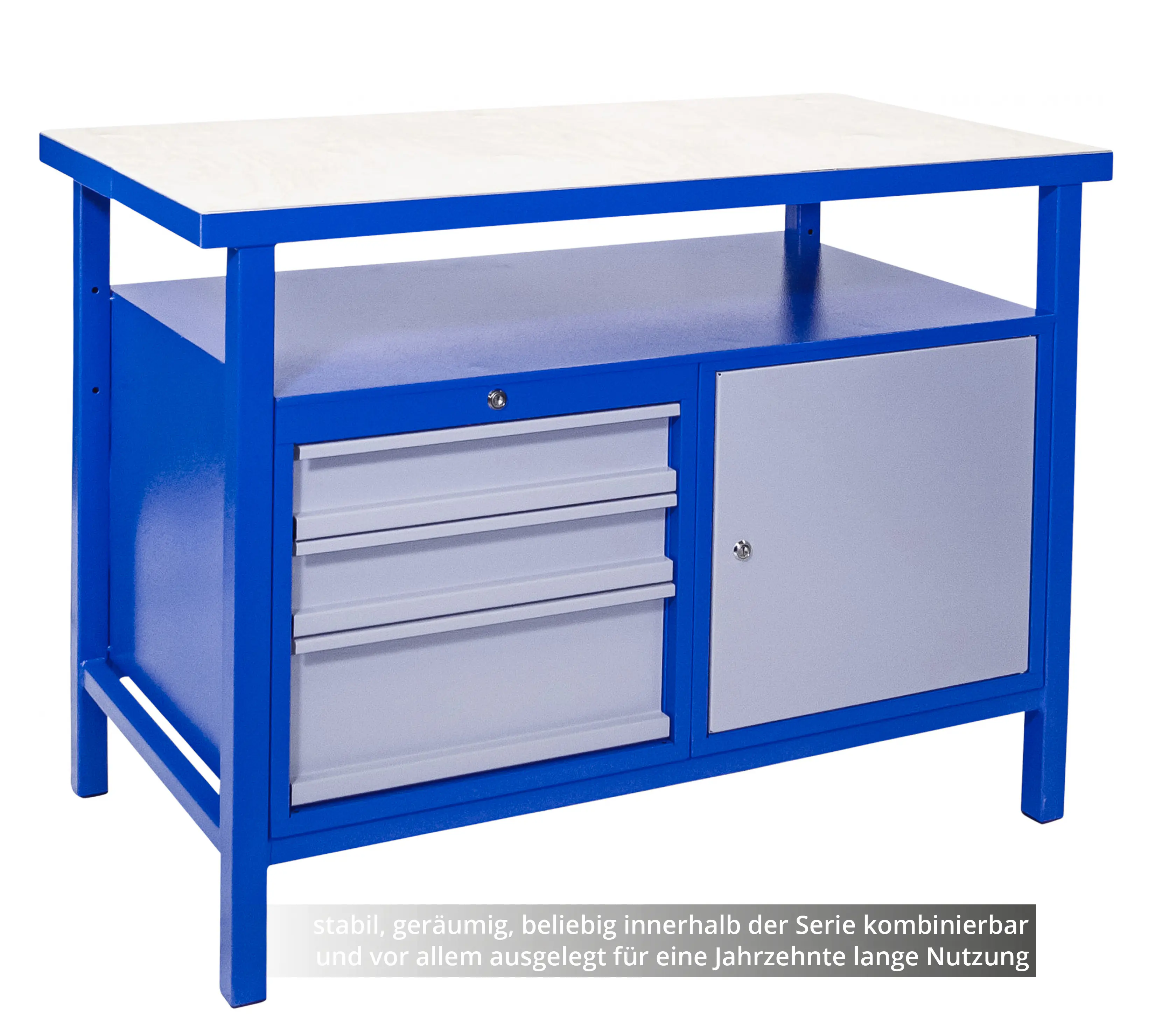 Güde Werkbank P 1200 SLT mit professionellen Führungsschienen